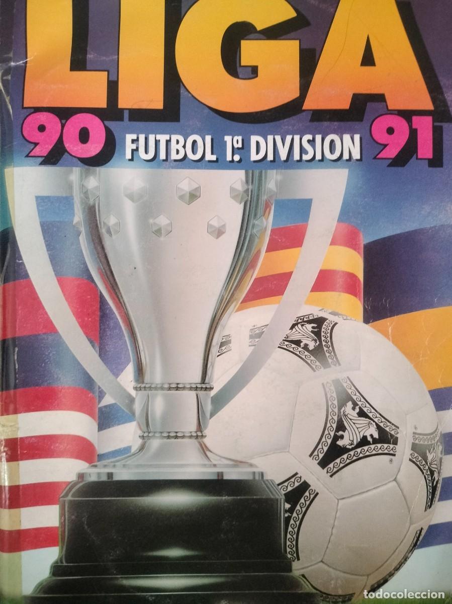 Cromos de F&uacute;tbol: ALBUM DE CROMOS &rdquo;LIGA ESTE&rdquo; A&Ntilde;O 1990-1991
