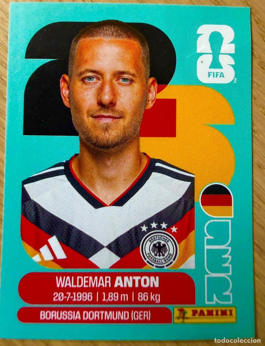 Cromos de F&uacute;tbol: GER7 GER 7 WALDEMAR ANTON ALEMANIA MUNDIAL FIFA WORLD CUP 2026 26 STICKER CROMO PANINI SIN PEGAR