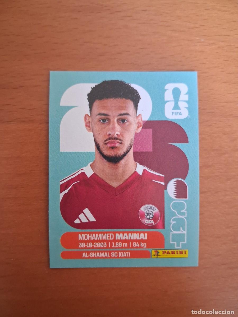 Cromos de F&uacute;tbol: Fifa World Cup 26 Mundial 2026 QAT 9 Qatar Mohammed Mannai
