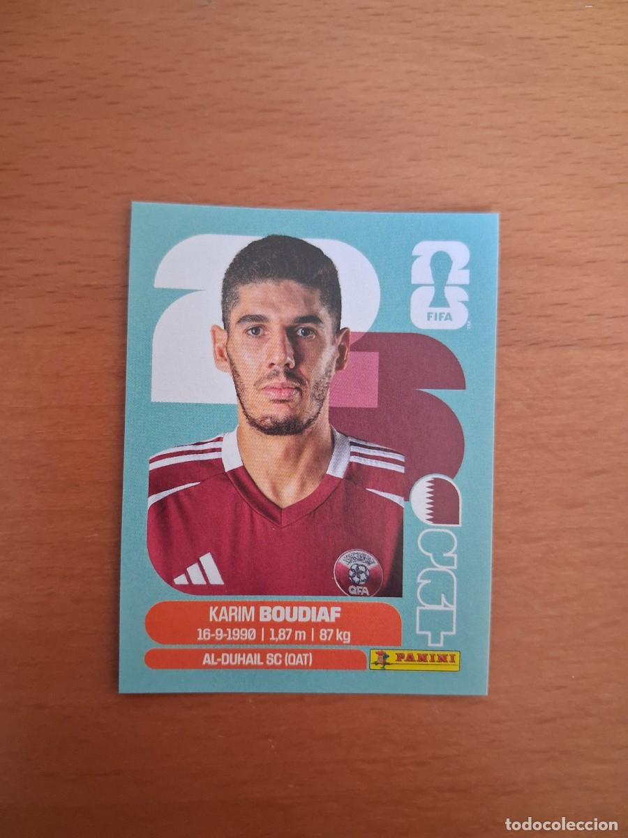 Cromos de F&uacute;tbol: Fifa World Cup 26 Mundial 2026 QAT 10 Qatar Karim Boudiaf