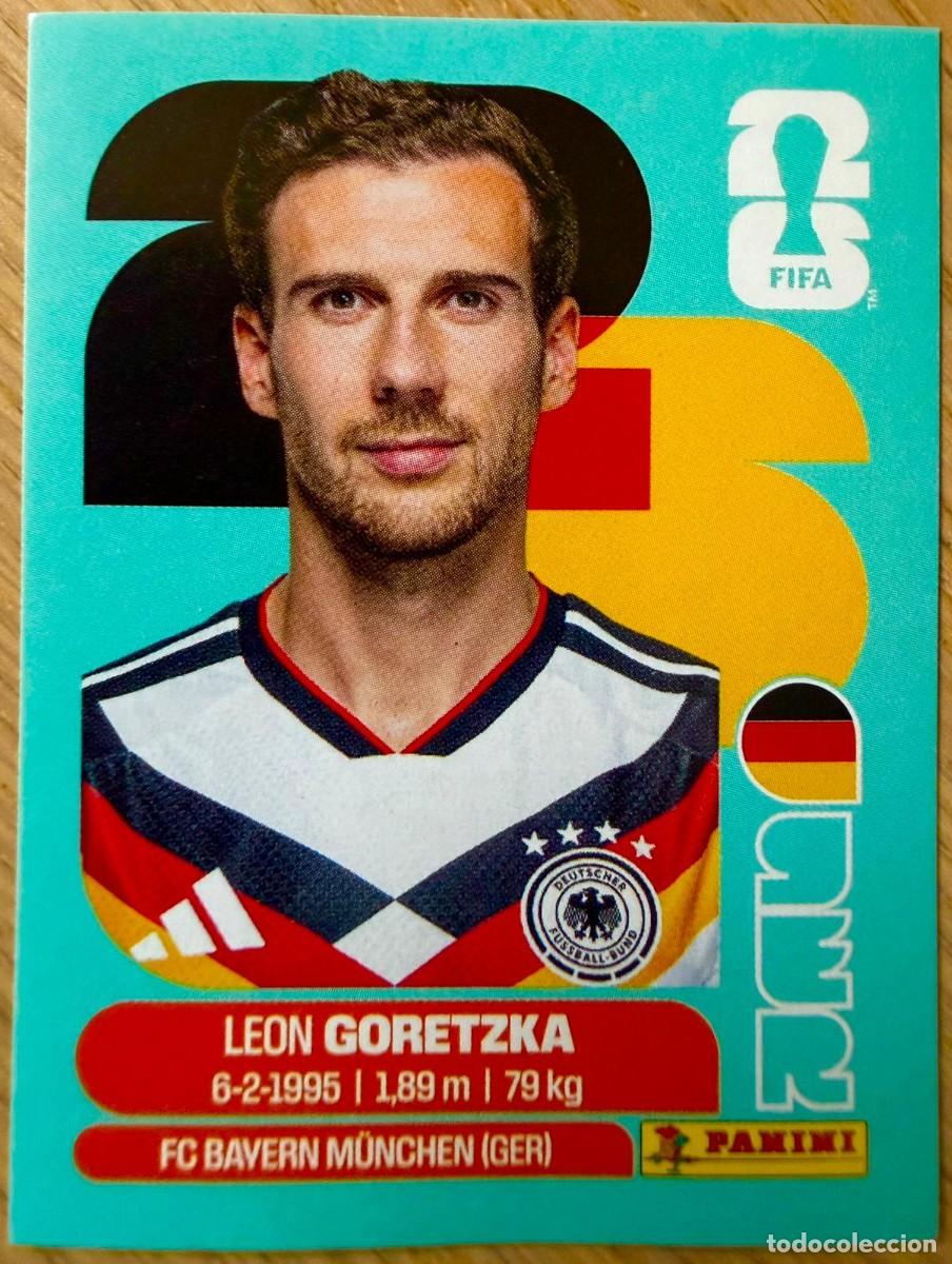 Cromos de F&uacute;tbol: GER14 GER 14 LEON GORETZKA ALEMANIA MUNDIAL FIFA WORLD CUP 2026 26 STICKER CROMO PANINI SIN PEGAR