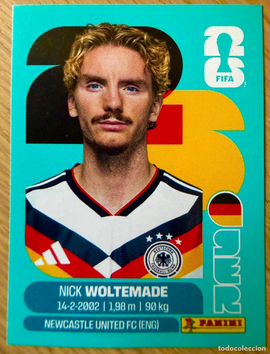 Cromos de F&uacute;tbol: GER20 GER 20 WOLTEMADE ALEMANIA MUNDIAL FIFA WORLD CUP 2026 26 STICKER CROMO PANINI SIN PEGAR