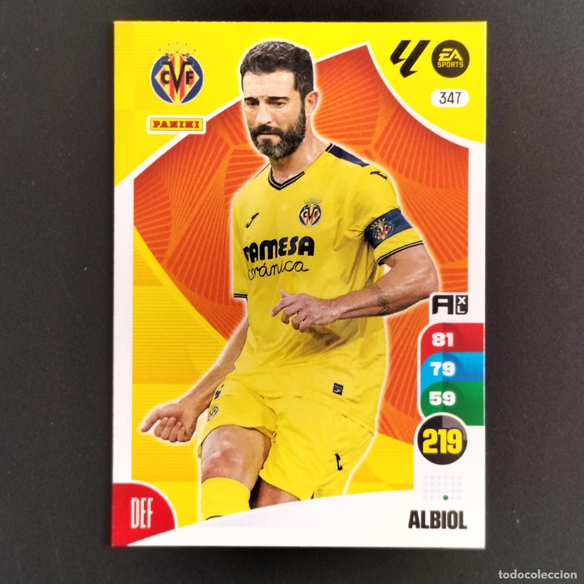 Cromos de F&uacute;tbol: 347 ALBIOL VILLARREAL CROMOS ADRENALYN XL LALIGA CARD 2024 2025 24 25 PANINI
