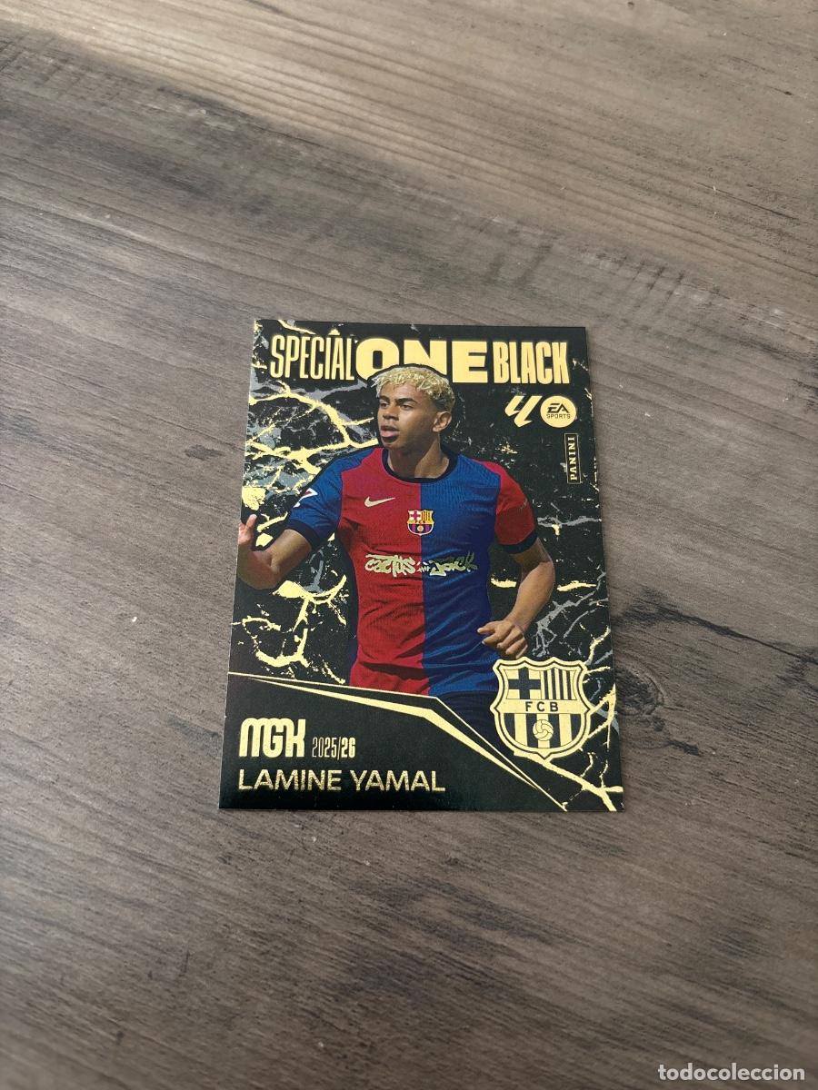Cromos de F&uacute;tbol: Special One Black Lamine Yamal