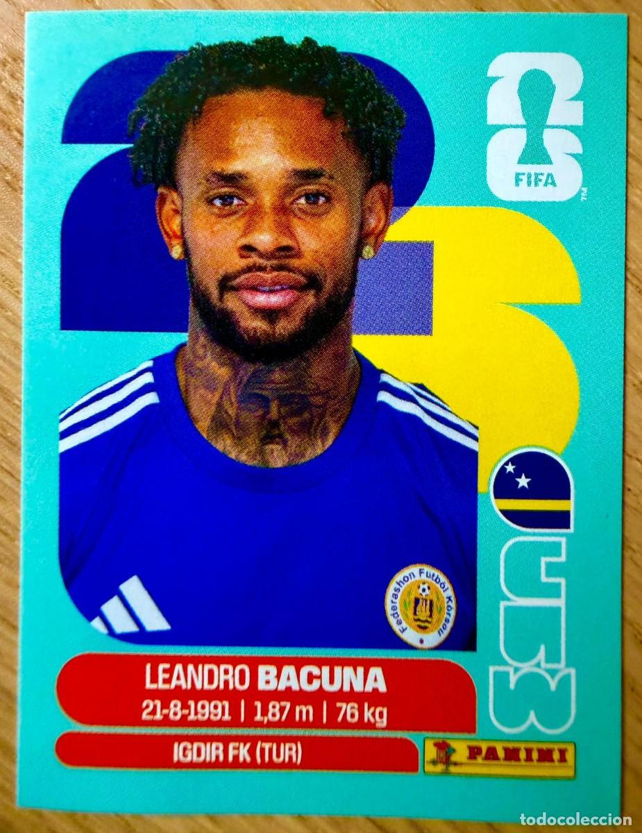 Cromos de F&uacute;tbol: CUW12 CUW 12 BACUNA CURAZAO CURA&Ccedil;AO MUNDIAL FIFA WORLD CUP 2026 26 STICKER CROMO PANINI SIN PEGAR