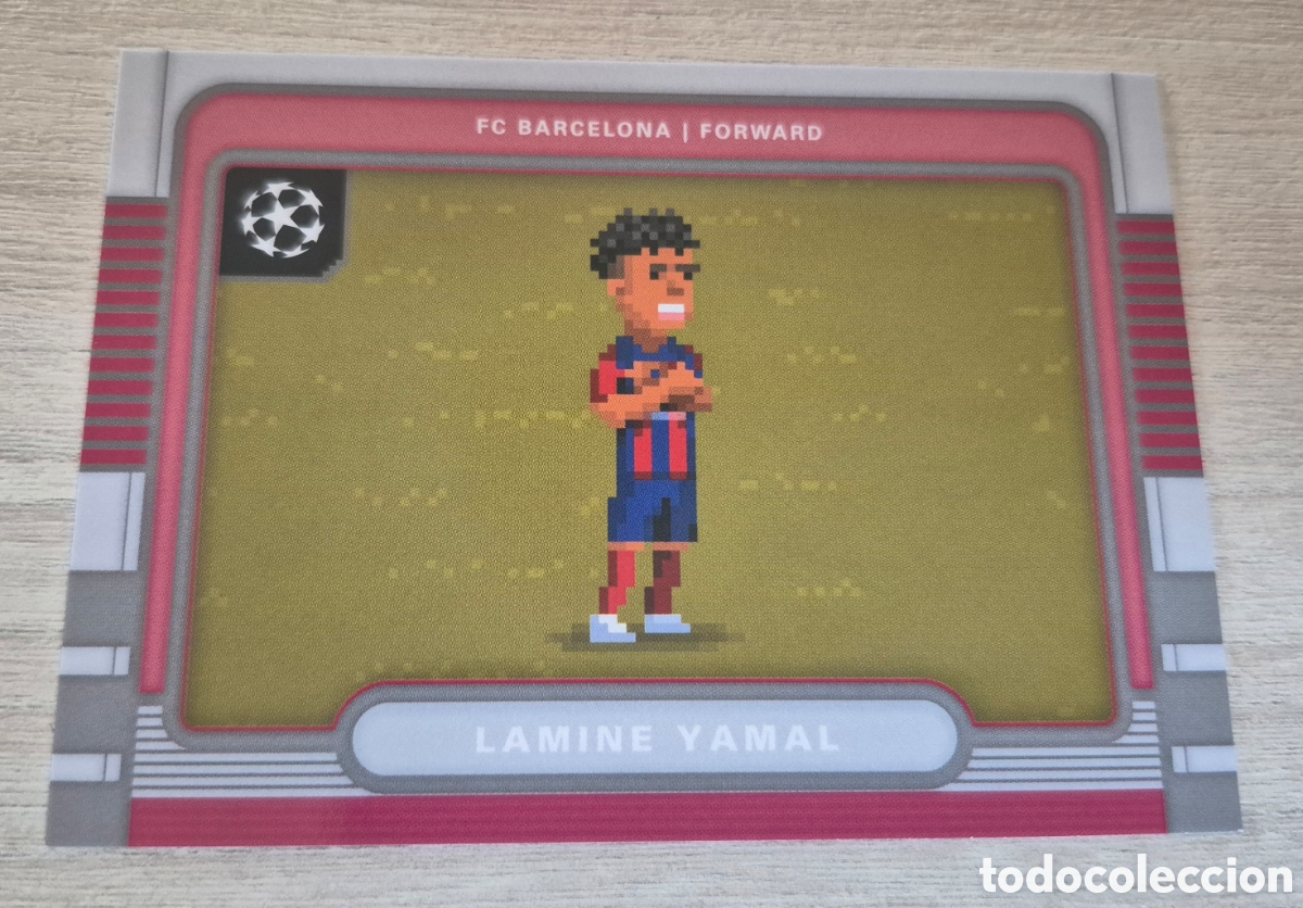 Cromos de F&uacute;tbol: Lamine Yamal #8B-17 Topps UCC 2025/26