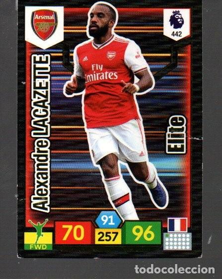 Cromos de F&uacute;tbol: CROMO DE XL , ADRENALYN Y PANINI DEL A&Ntilde;O 2019 /20 DEL ARSENAL ALEXANDRE LACAZETTE N &ordm; 442