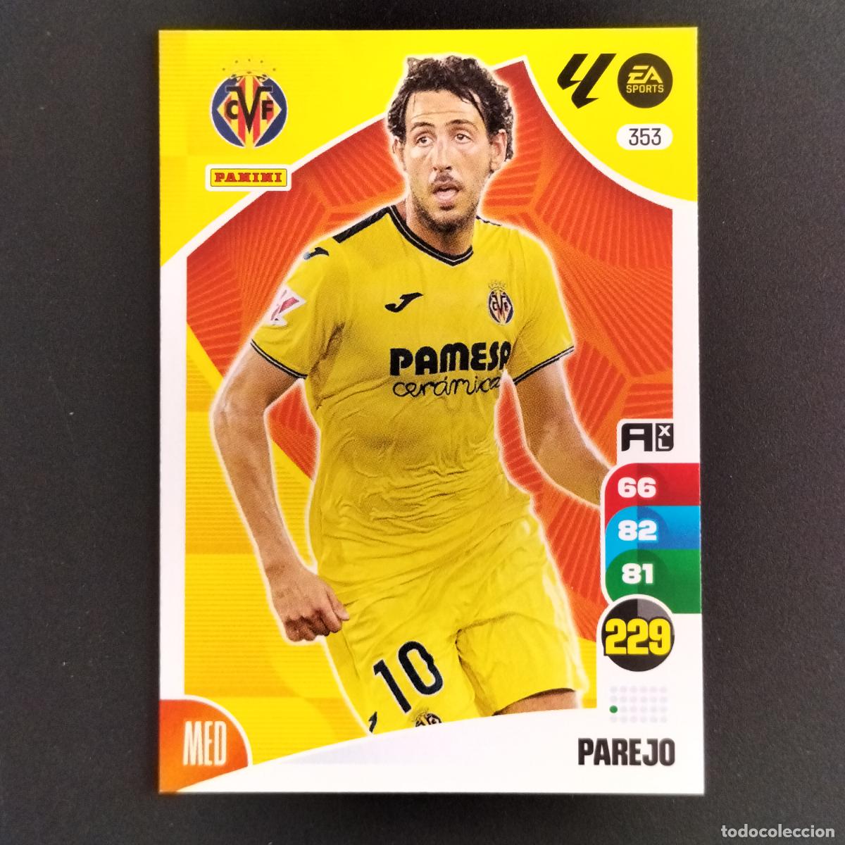 Cromos de F&uacute;tbol: 353 DANI PAREJO VILLARREAL CROMOS ADRENALYN XL LALIGA CARD 2024 2025 24 25 PANINI