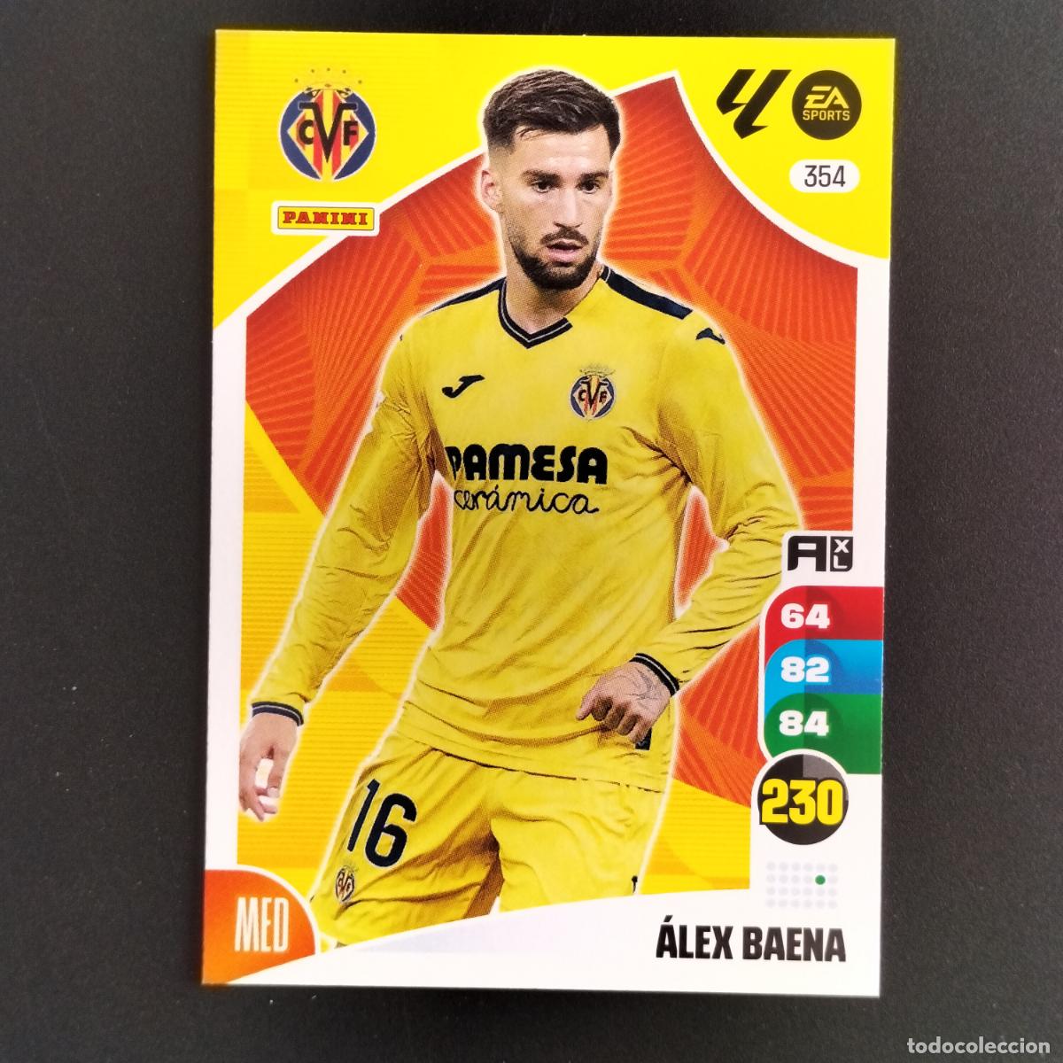 Cromos de F&uacute;tbol: 354 ALEX BAENA VILLARREAL CROMOS ADRENALYN XL LALIGA CARD 2024 2025 24 25 PANINI