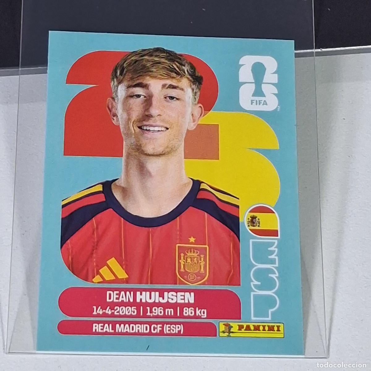 Cromos de F&uacute;tbol: A36 ESP5 DEAN HUIJSEN 5 ESPA&Ntilde;A ESP SPAIN ESPA&Ntilde;A MUNDIAL FIFA WORLD CUP 2026 STICKER PANINI