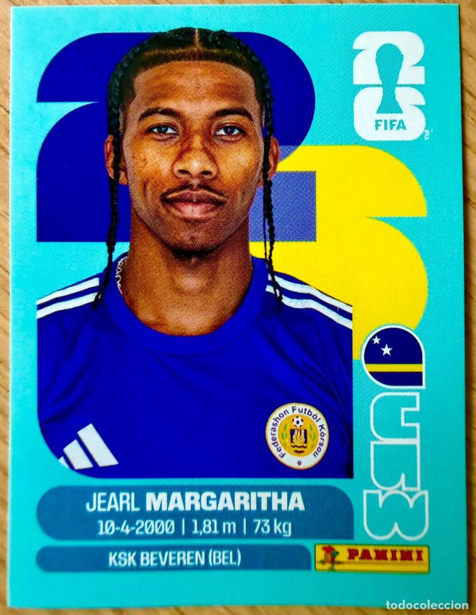 Cromos de F&uacute;tbol: CUW16 CUW 16 MARGARITH CURAZAO CURA&Ccedil;AO MUNDIAL FIFA WORLD CUP 2026 26 STICKER CROMO PANINI SIN PEGAR