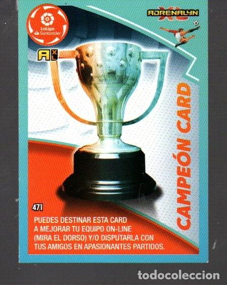 Cromos de F&uacute;tbol: CROMO DE XL , ADRENALYN Y PANINI DEL A&Ntilde;O 2020 /21 DEL CAMPE&Oacute;N CARD