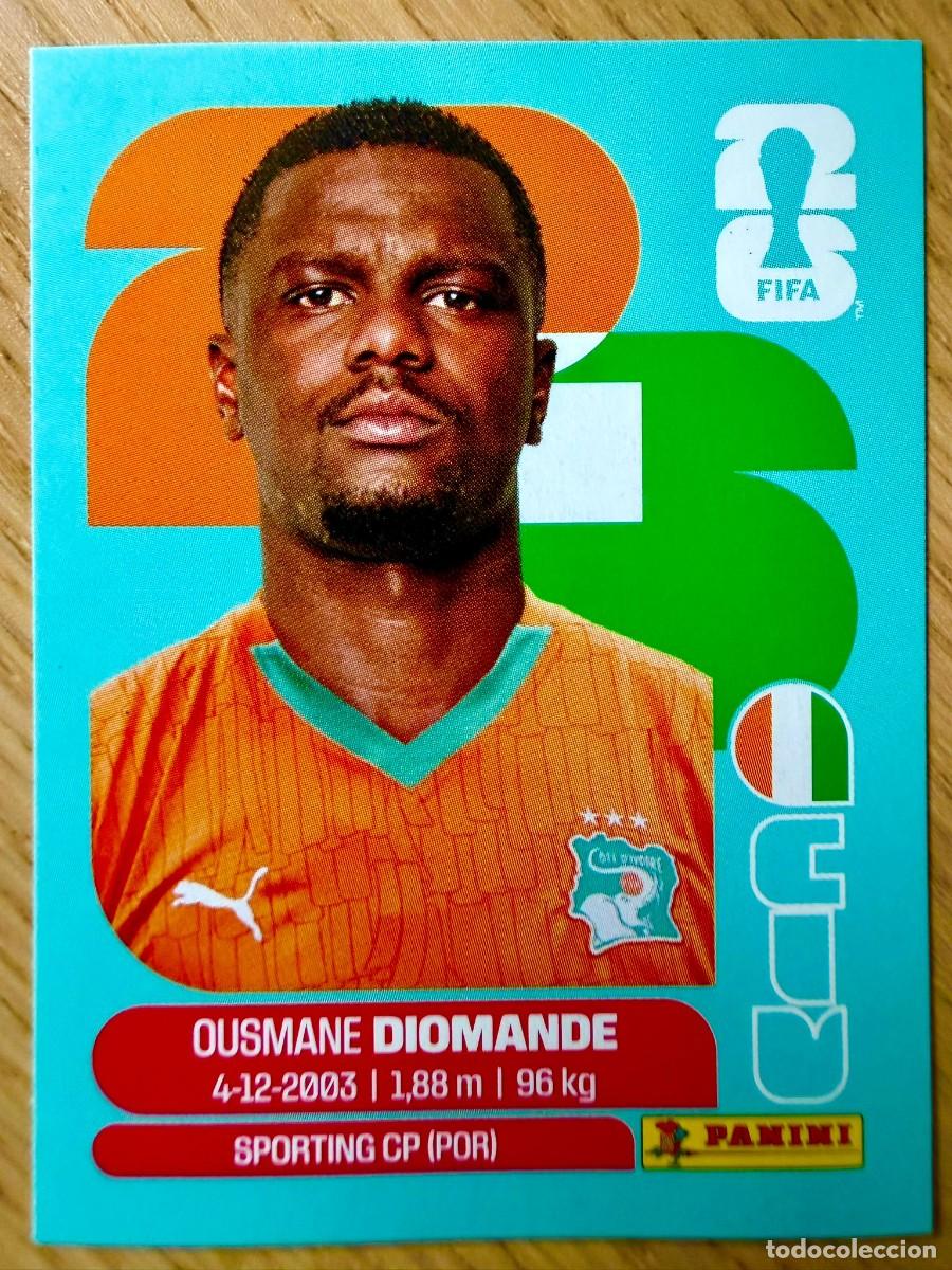 Cromos de F&uacute;tbol: CIV9 CIV 9 DIOMANDE COSTA MARFIL MUNDIAL FIFA WORLD CUP 2026 26 STICKER CROMO PANINI SIN PEGAR