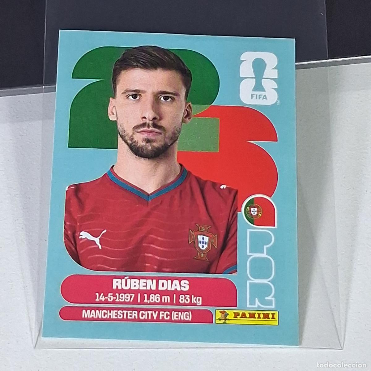 Cromos de F&uacute;tbol: A36 POR4 R&Uacute;BEN DIAS 4 PORTUGAL POR MUNDIAL FIFA WORLD CUP 2026 STICKER PANINI