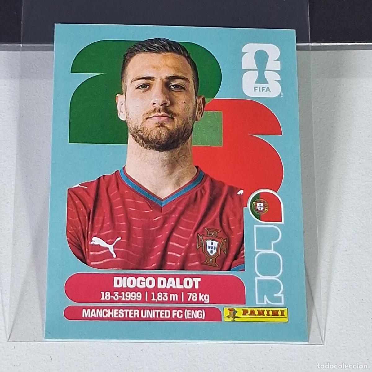 Cromos de F&uacute;tbol: A36 POR6 DIOGO DALOT 6 PORTUGAL POR MUNDIAL FIFA WORLD CUP 2026 STICKER PANINI