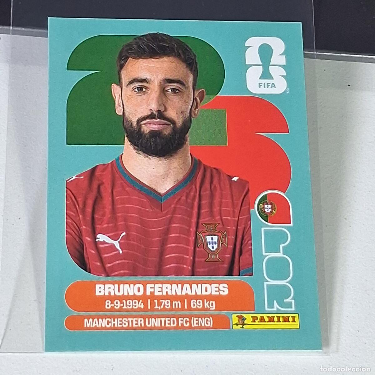 Cromos de F&uacute;tbol: A36 POR10 BRUNO FERNANDES 10 PORTUGAL POR MUNDIAL FIFA WORLD CUP 2026 STICKER PANINI