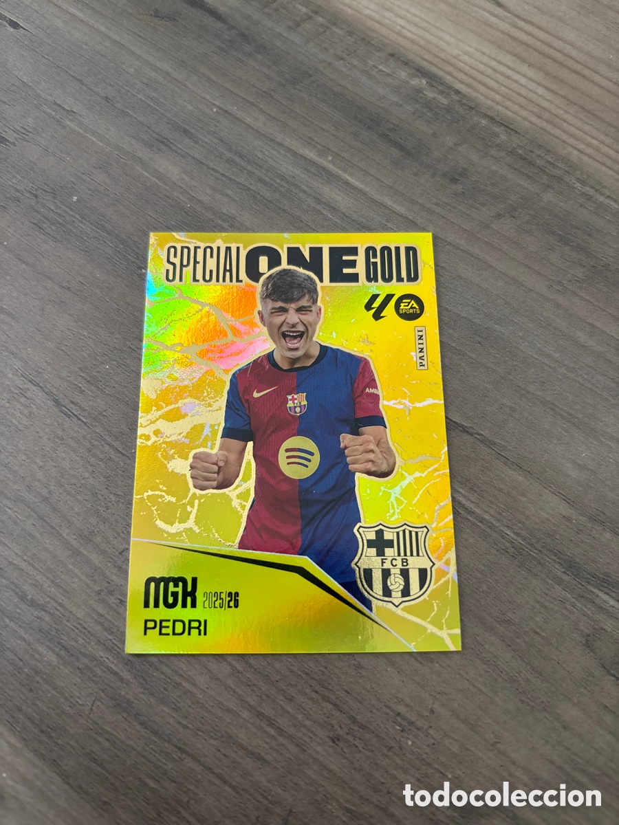Cromos de F&uacute;tbol: Special one Gold Pedri