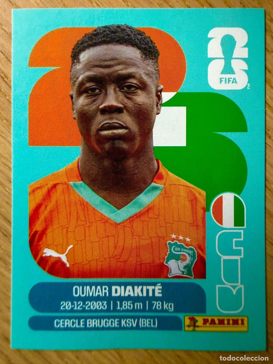 Cromos de F&uacute;tbol: CIV20 CIV 20 DIAKATE COSTA MARFIL MUNDIAL FIFA WORLD CUP 2026 26 STICKER CROMO PANINI SIN PEGAR