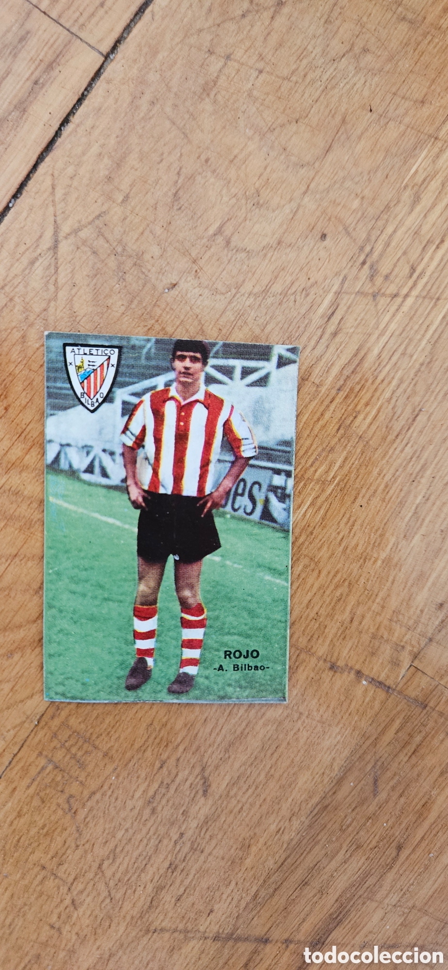 Cromos de F&uacute;tbol: Rojo athletic de Bilbao fher disgra 1967 1968 67 68 despegado