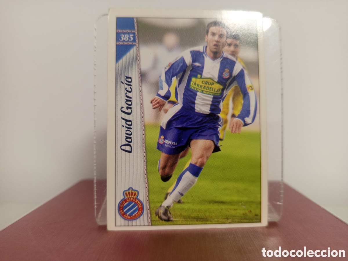 Fu&szlig;ball-Sticker: ❇️ CROMO CARD ⚽ DAVID GARC&Iacute;A ESPA&Ntilde;OL 385 LAS FICHAS LIGA 06 07 2006 2007 MUNDICROMO ❇️