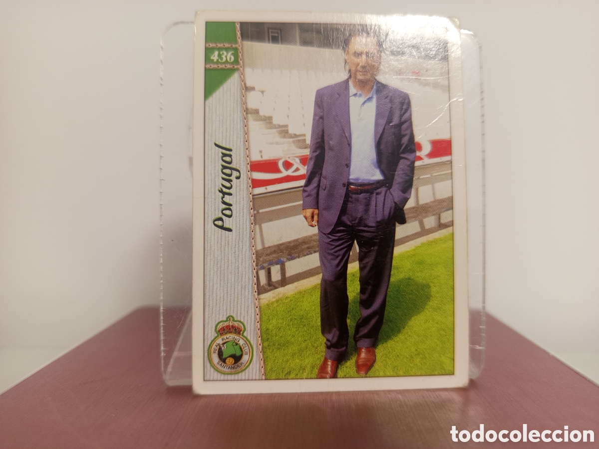 Fu&szlig;ball-Sticker: ❇️ CROMO CARD ⚽ PORTUGAL RACING DE SANTANDER 436 LAS FICHAS LIGA 06 07 2006 2007 MUNDICROMO ❇️