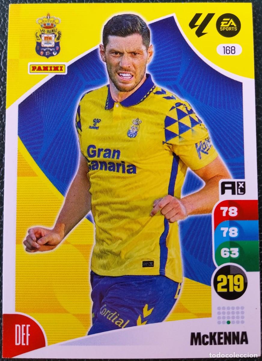 Cromos de F&uacute;tbol: 168 McKENNA UD LAS PALMAS FICHAS ALBUM ADRENALYN XL 2024 2025 24 25