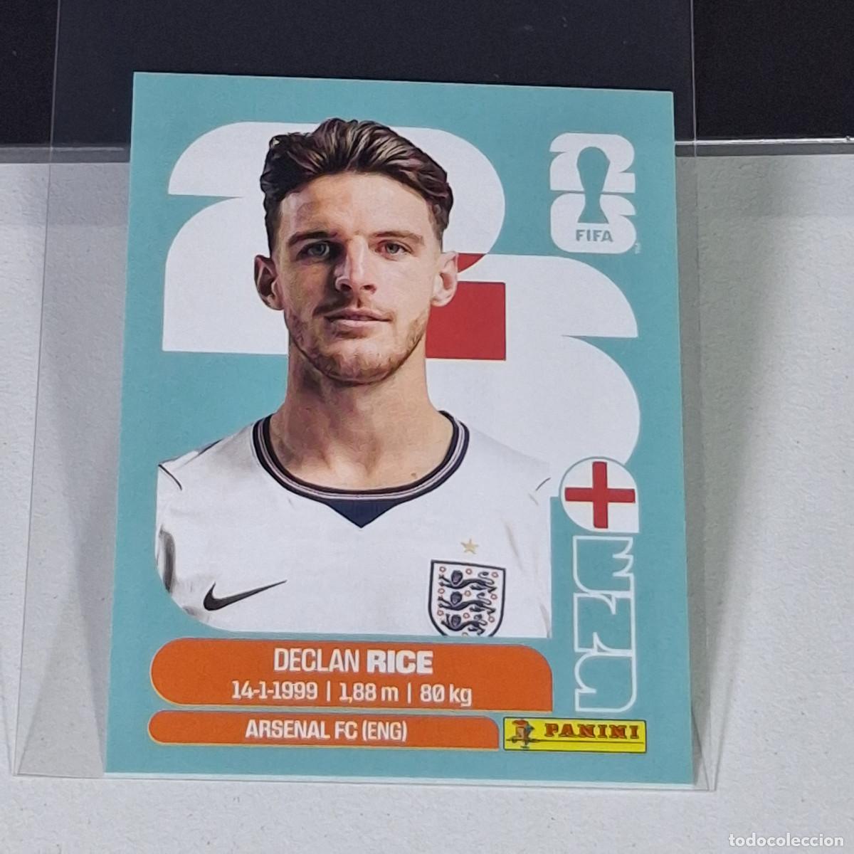 Cartes &agrave; collectionner de Football: A36 ENG10 DECLAN RICE ENG 10 INGLATERRA ENGLAND ENG MUNDIAL FIFA WORLD CUP 2026 STICKER PANINI
