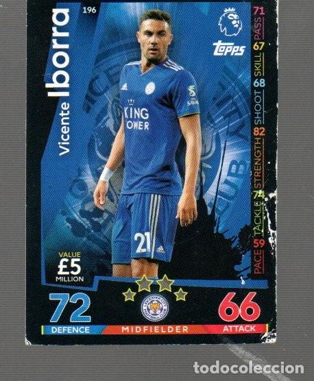 Cartes &agrave; collectionner de Football: CROMO DE MATCH ATTAX TOPPS DEL A&Ntilde;O 2016 DEL ALBION SALOM&Oacute;N ROND&Oacute;N DEL LEICESTER