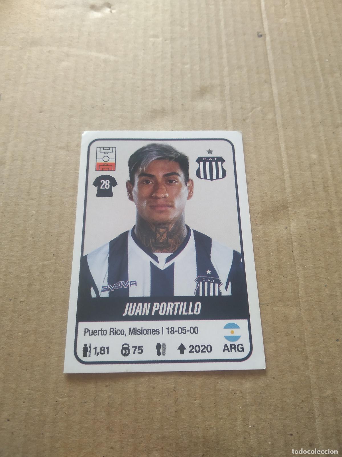 Cartes &agrave; collectionner de Football: 415 JUAN PORTILLO TALLERES CROMO FUTBOL ARGENTINO PANINI LIGA ARGENTINA 2023