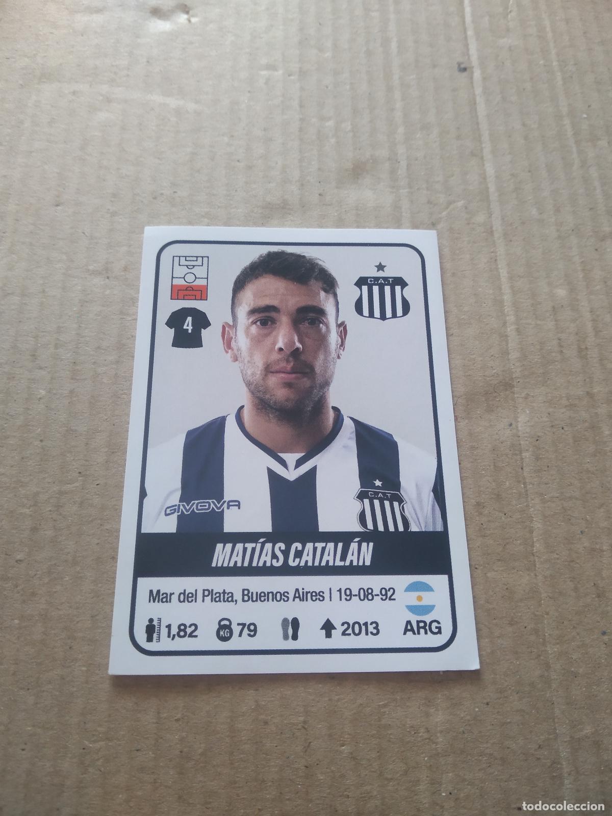 Cromos de Futebol: 418 MATIAS CATALAN TALLERES CROMO FUTBOL ARGENTINO PANINI LIGA ARGENTINA 2023