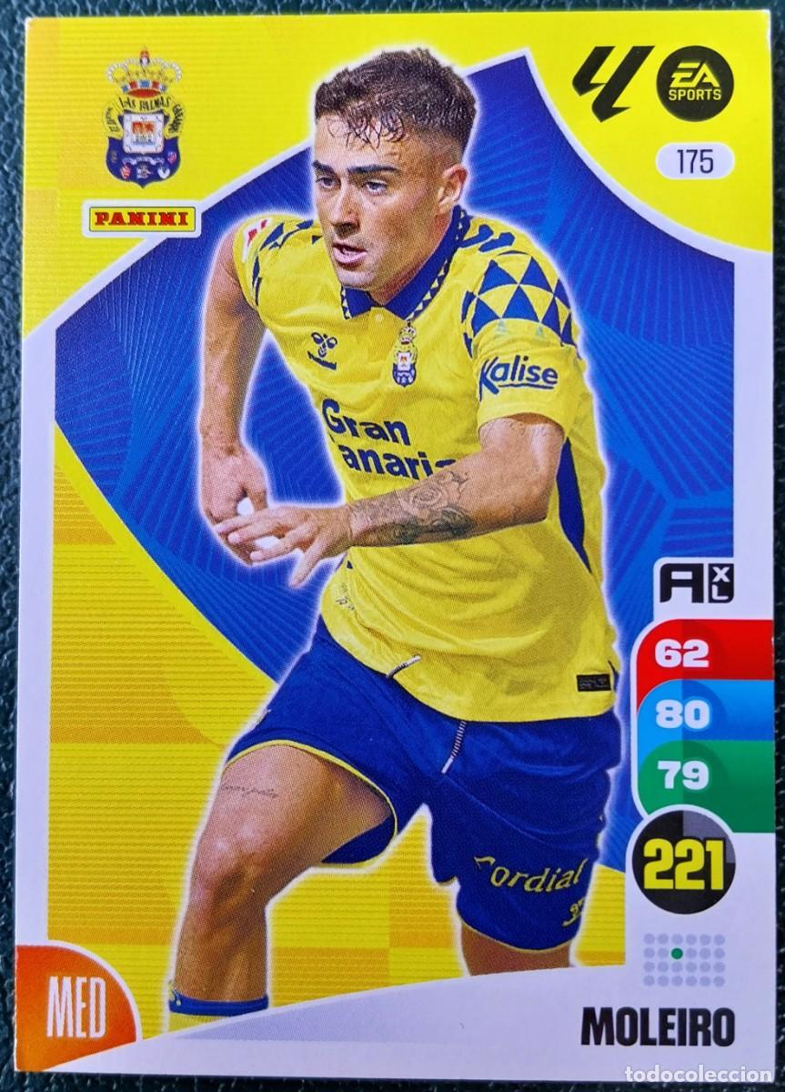 Fu&szlig;ball-Sticker: 175 MOLEIRO UD LAS PALMAS FICHAS ALBUM ADRENALYN XL 2024 2025 24 25