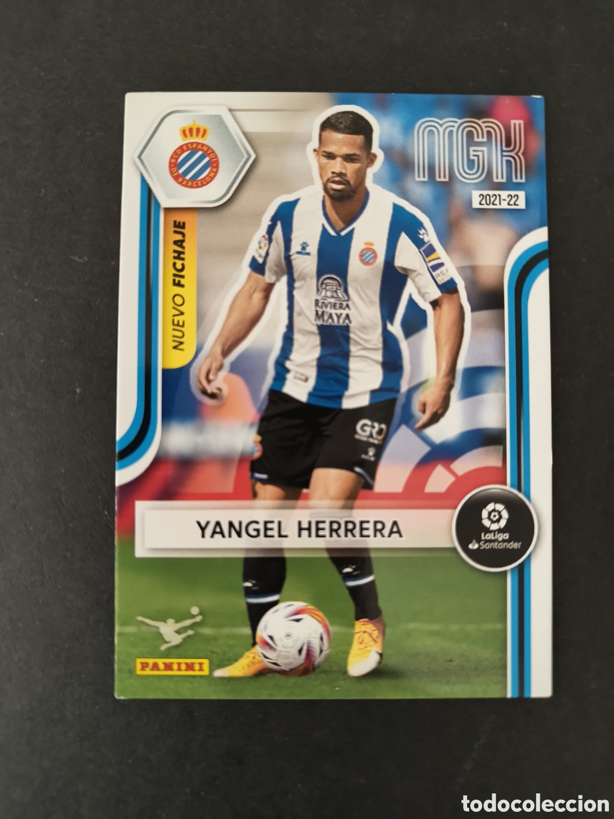 Cromos de F&uacute;tbol: Megacracks 2021/22 489 Yangel Herrera Espanyol Nuevo Fichaje