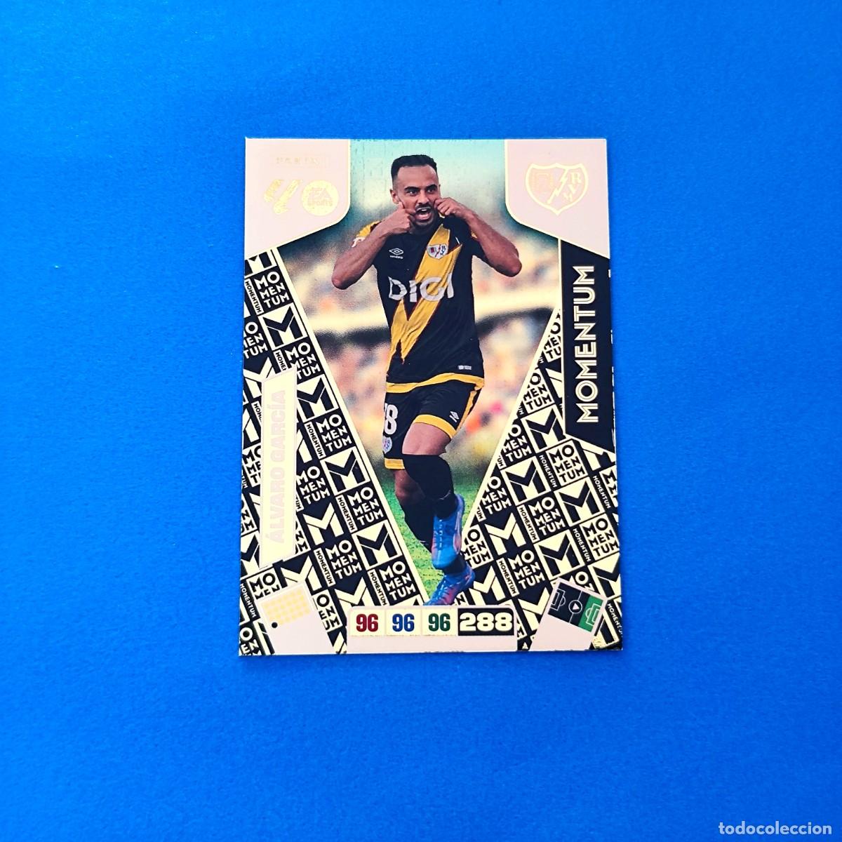 Cromos de F&uacute;tbol: Adrenalyn 2025 2026 / 25 26 Momentum &Aacute;lvaro Garc&iacute;a Rayo Vallecano