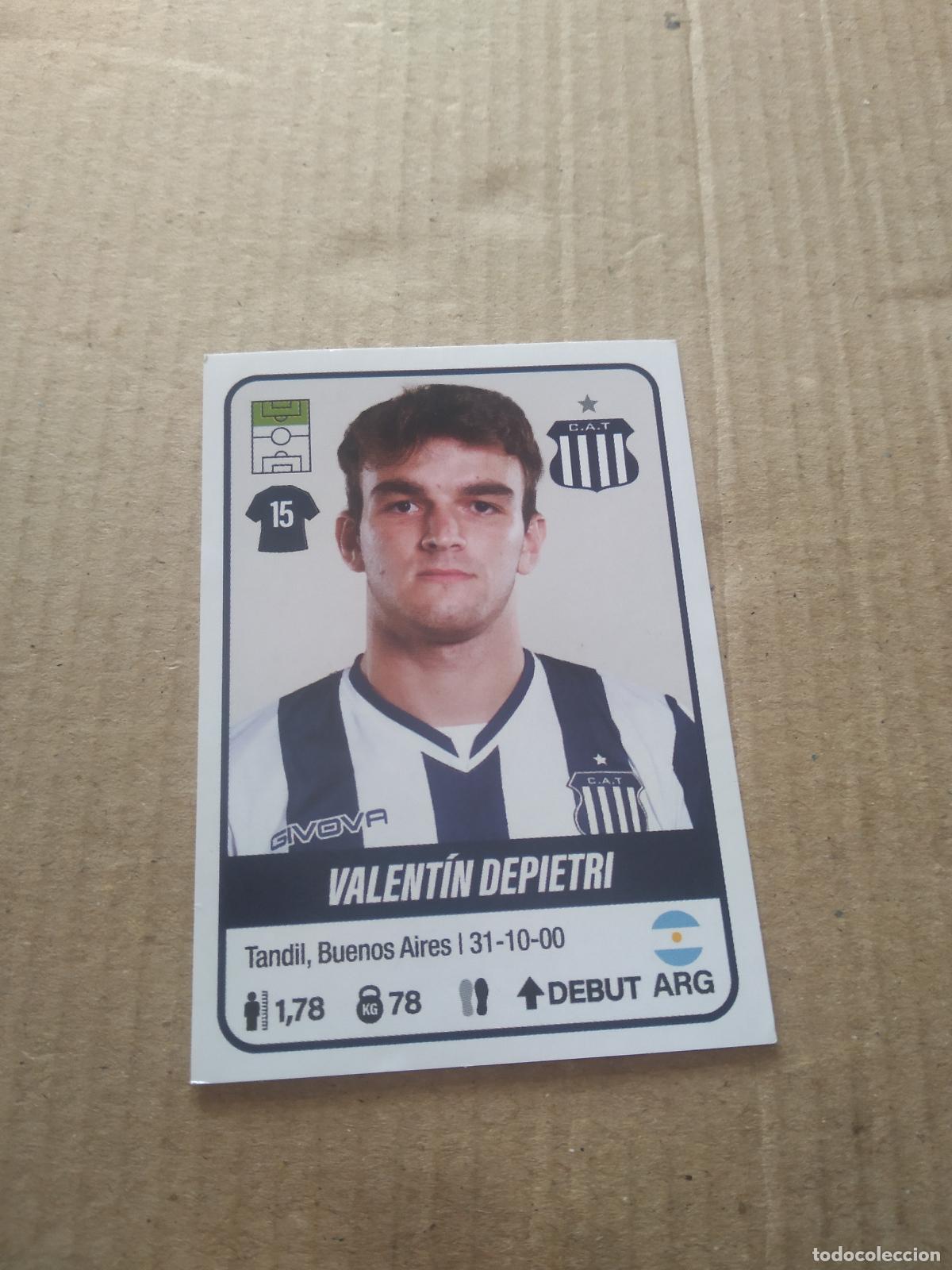 Cromos de F&uacute;tbol: 424 VALENTIN DEPIETRI TALLERES CROMO FUTBOL ARGENTINO PANINI LIGA ARGENTINA 2023
