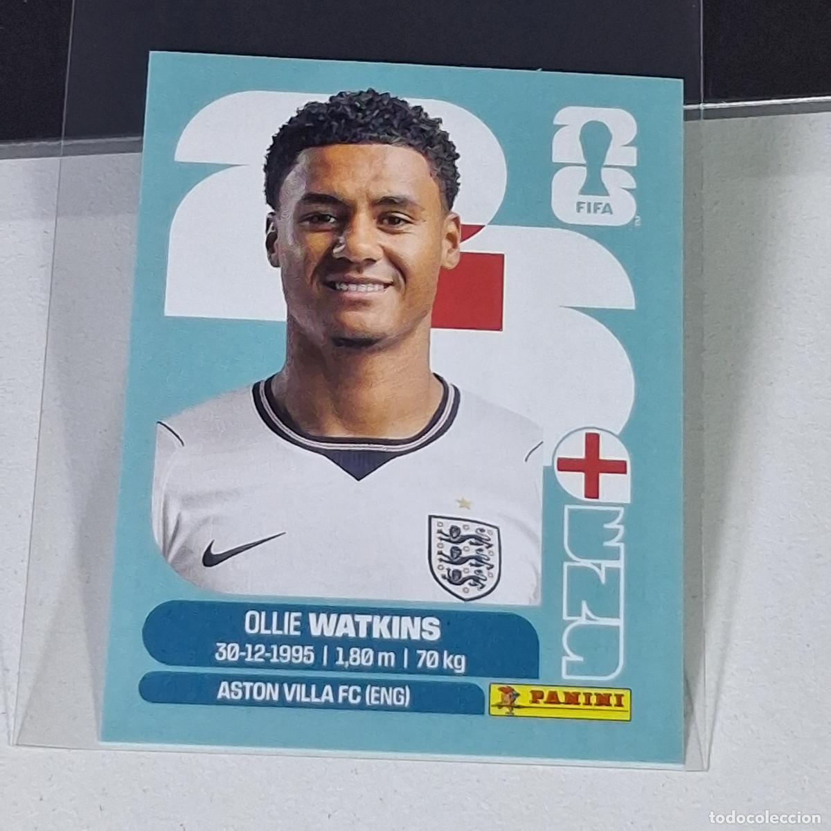 Cromos de F&uacute;tbol: A36 ENG20 OLLIE WATKINS 20 INGLATERRA ENGLAND ENG MUNDIAL FIFA WORLD CUP 2026 STICKER PANINI