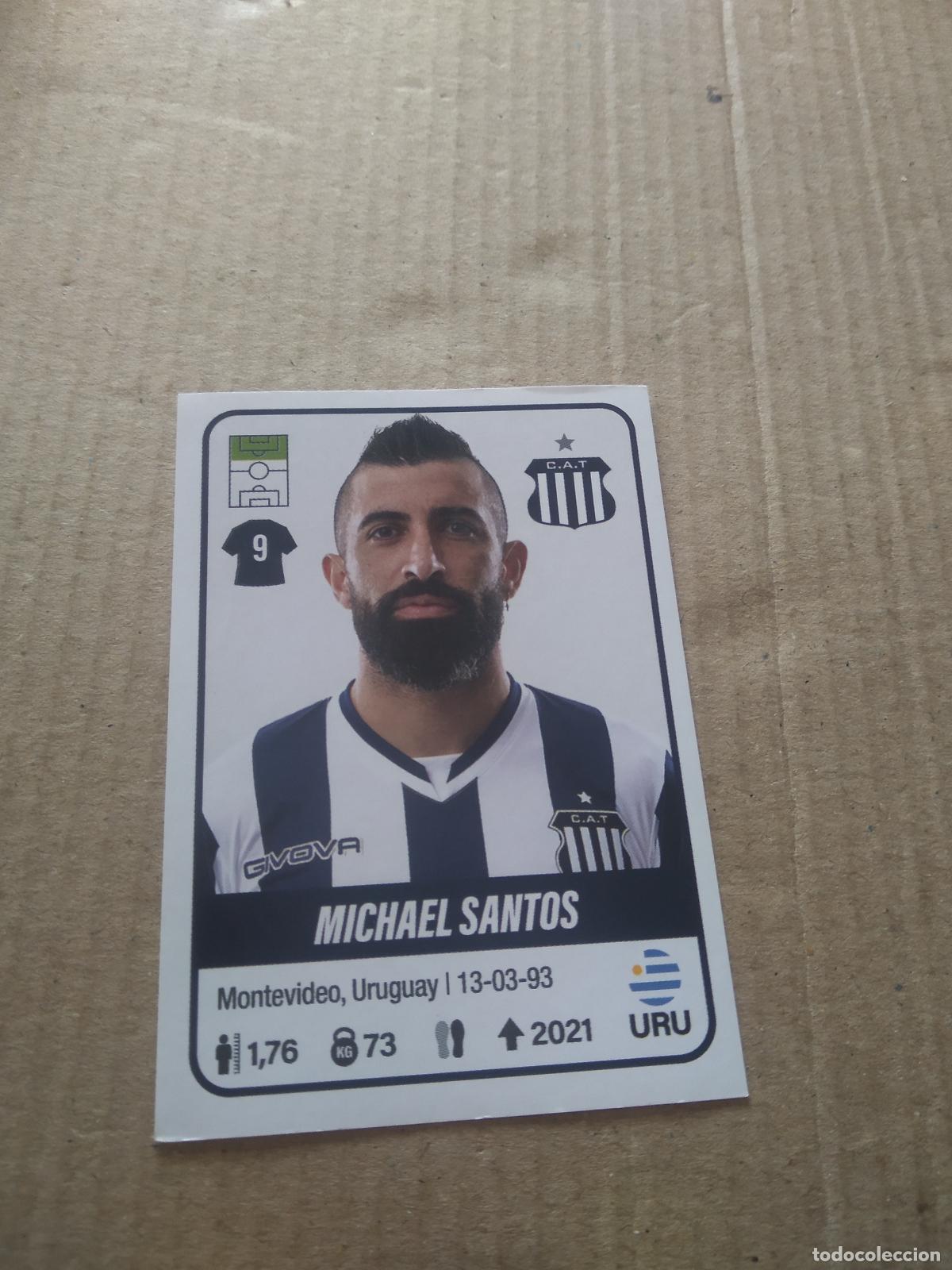 Cromos de F&uacute;tbol: 427 MICHAEL SANTOS TALLERES CROMO FUTBOL ARGENTINO PANINI LIGA ARGENTINA 2023