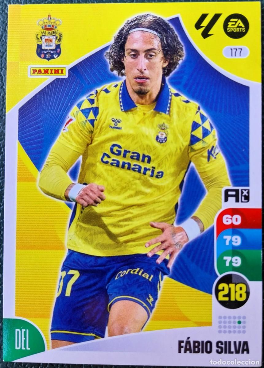 Cromos de F&uacute;tbol: 177 FABIO SILVA UD LAS PALMAS FICHAS ALBUM ADRENALYN XL 2024 2025 24 25
