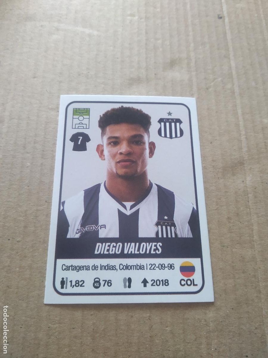 Cromos de F&uacute;tbol: 428 DIEGO VALOYES TALLERES CROMO FUTBOL ARGENTINO PANINI LIGA ARGENTINA 2023