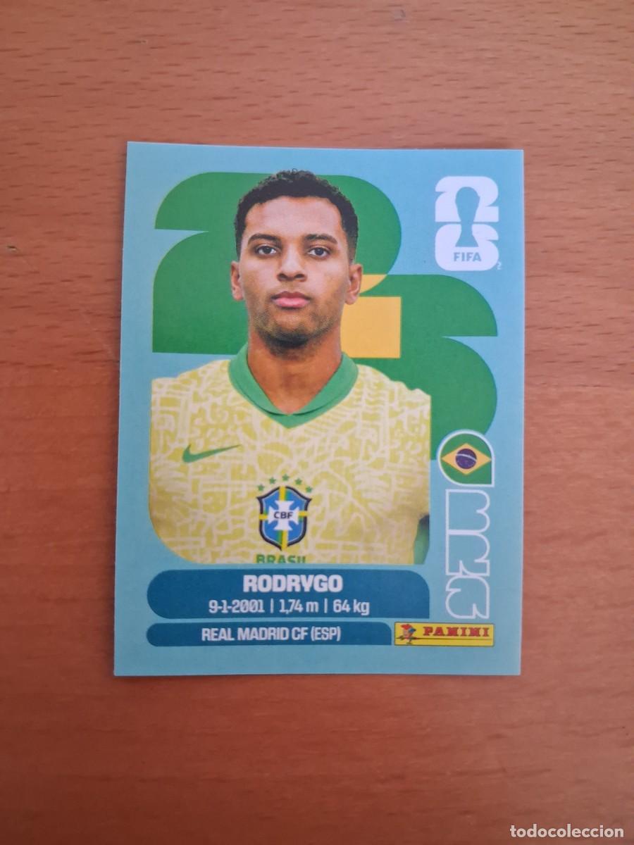 Cromos de F&uacute;tbol: Fifa World Cup 26 Mundial 2026 BRA 15 Brasil Rodrygo