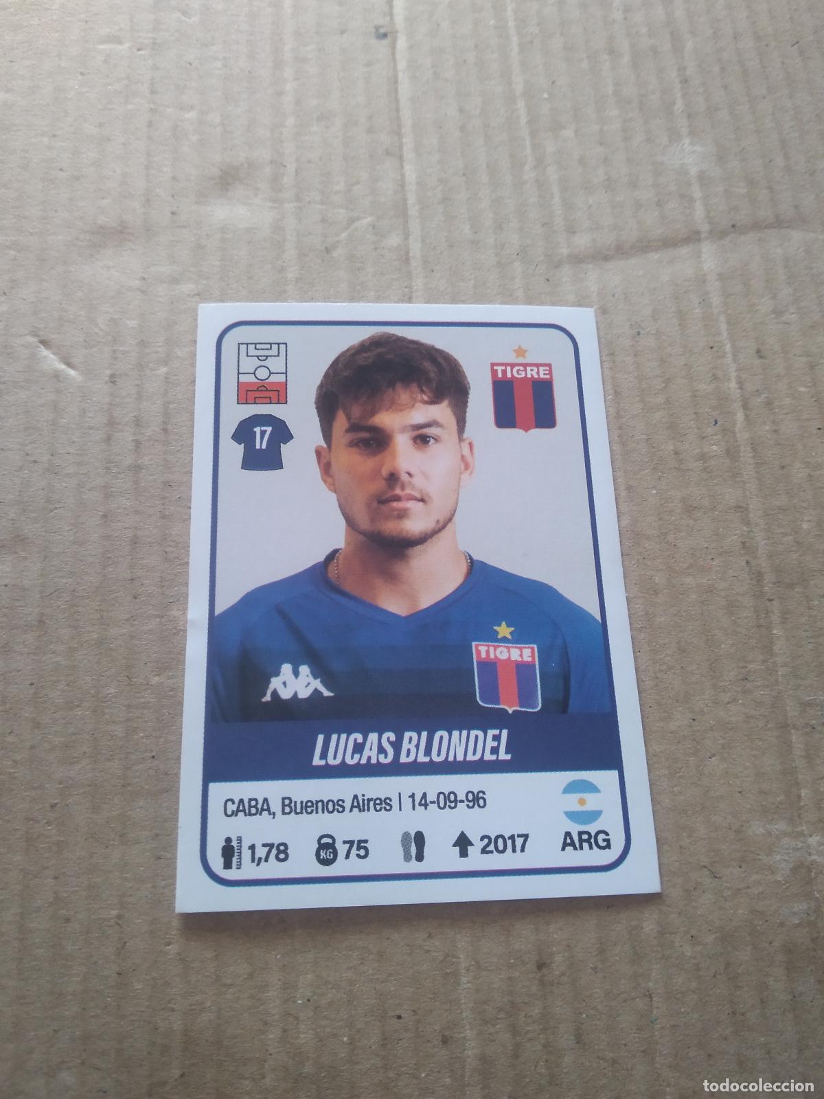Fu&szlig;ball-Sticker: 431 LUCAS BLONDEL TIGRE CROMO FUTBOL ARGENTINO PANINI LIGA ARGENTINA 2023