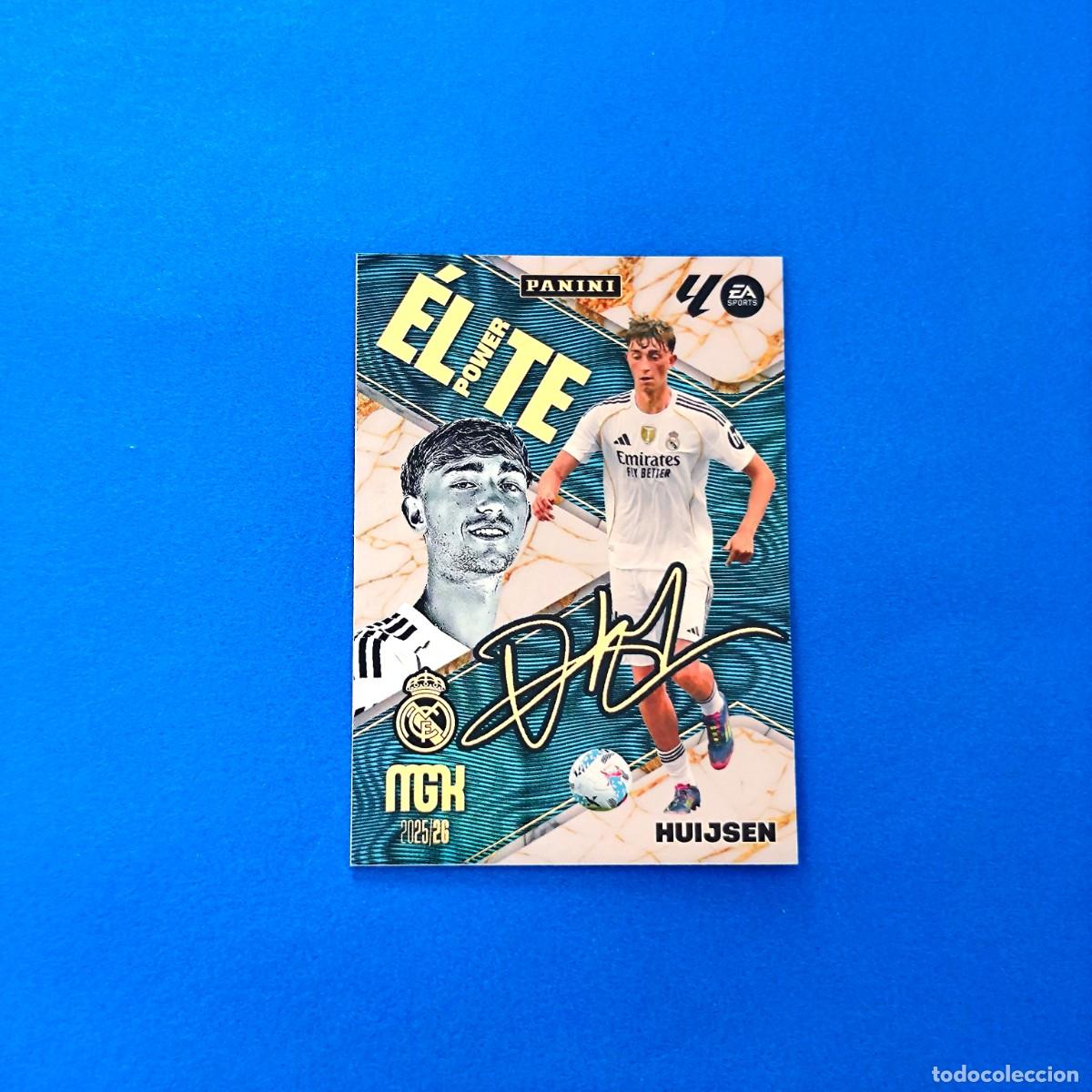 Fu&szlig;ball-Sticker: Megacracks 2025 2026 / 25 26 &Eacute;lite Power Huijsen Real Madrid