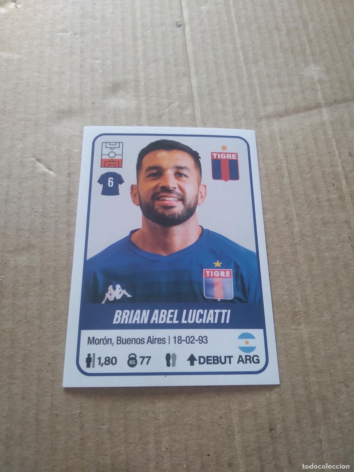 Cromos de Futebol: 433 BRIAN ABEL LUCIATTI TIGRE CROMO FUTBOL ARGENTINO PANINI LIGA ARGENTINA 2023