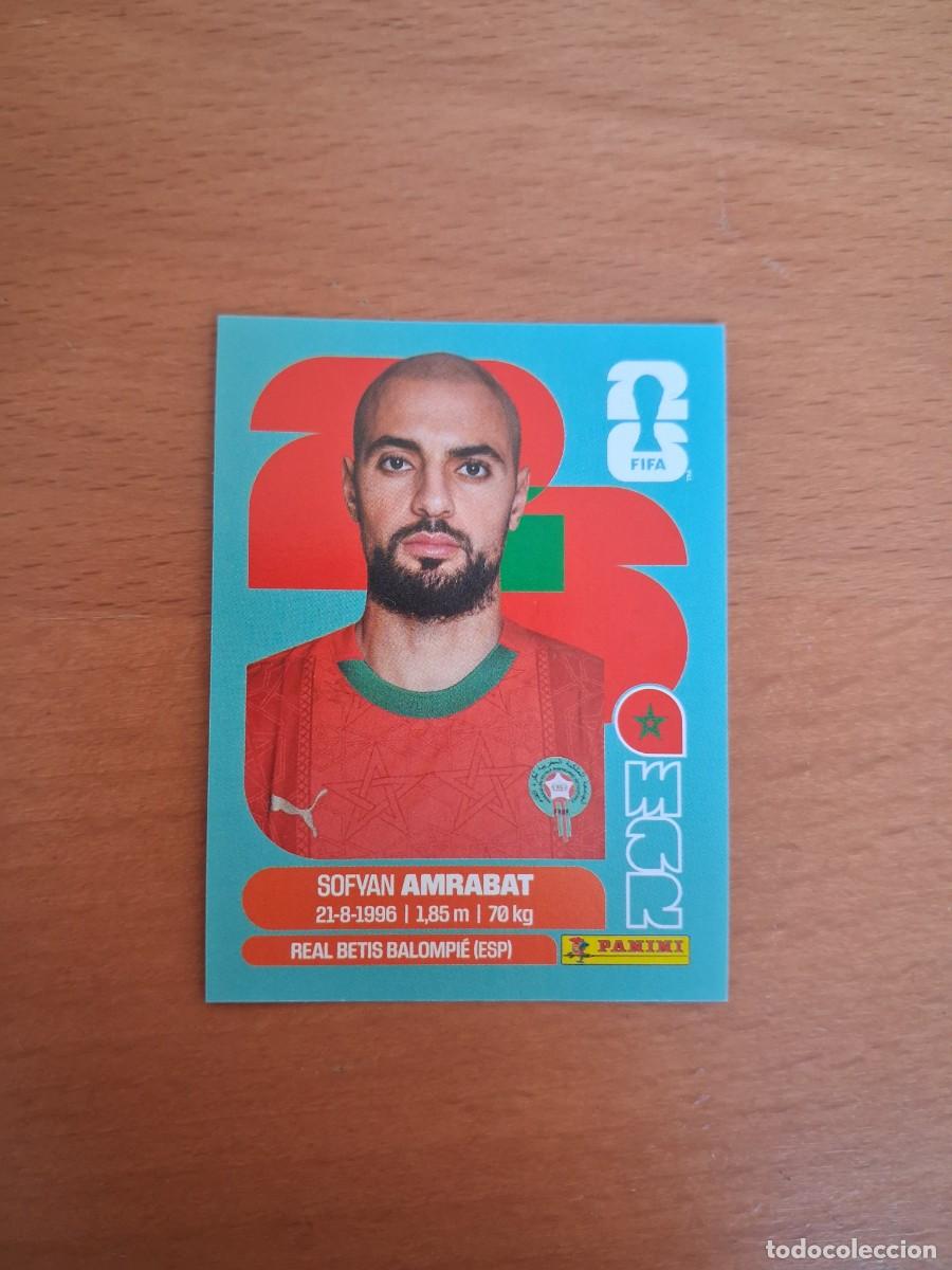 Cromos de F&uacute;tbol: Fifa World Cup 26 Mundial 2026 MAR 10 Marruecos Sofyan Amrabat
