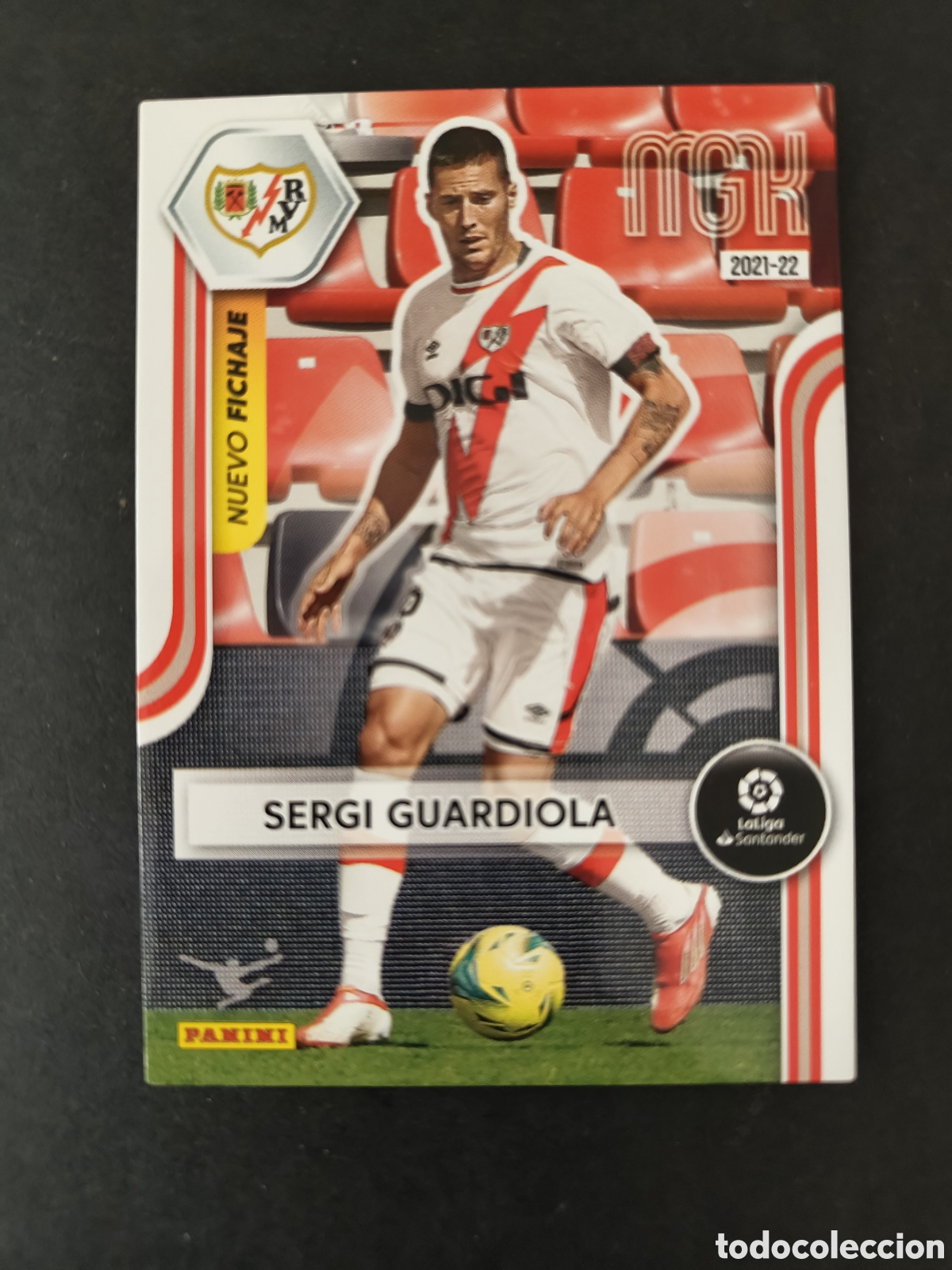 Cartes &agrave; collectionner de Football: Megacracks 2021/22 488 Sergi Guardiola Rayo Vallecano Nuevo Fichaje
