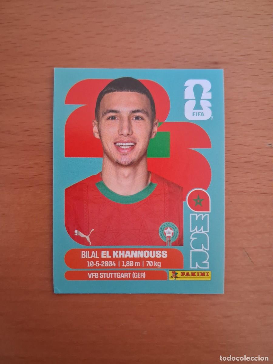 Cartes &agrave; collectionner de Football: Fifa World Cup 26 Mundial 2026 MAR 14 Marruecos Bilal El Khannouss
