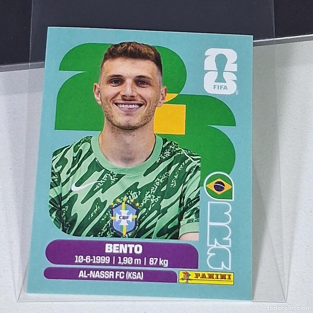 Cromos de F&uacute;tbol: A36 BRA 3 BRA3 BENTO BRAZIL BRASIL BRA MUNDIAL FIFA WORLD CUP 2026 STICKER PANINI