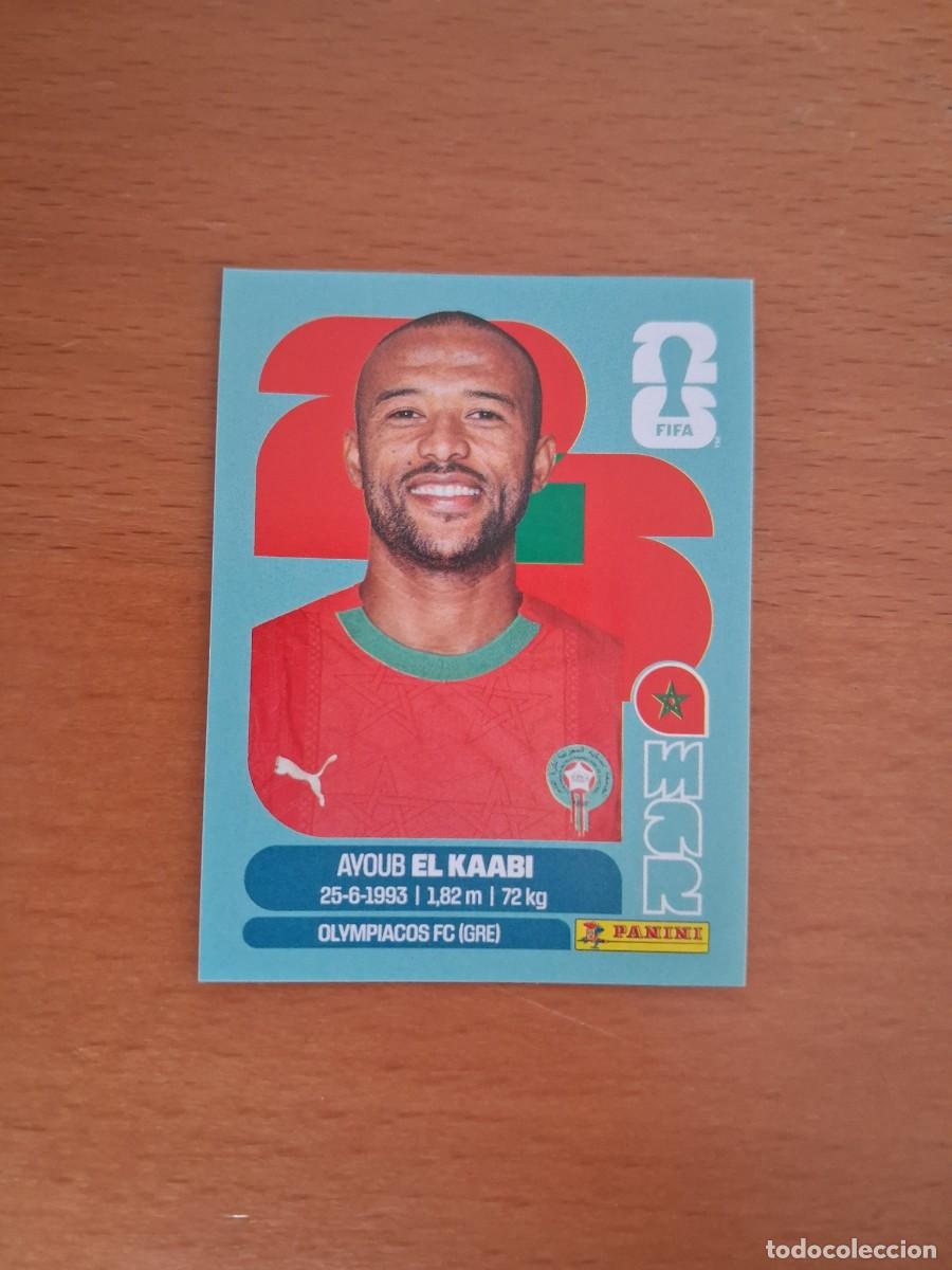 Cromos de F&uacute;tbol: Fifa World Cup 26 Mundial 2026 MAR 20 Marruecos Ayoub El Kaabi