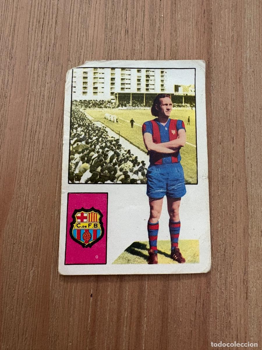 Cartes &agrave; collectionner de Football: 21. CROMO DESPEGADO LIGA FHER CLARES BARCELONA 1974-75 74&ndash;75