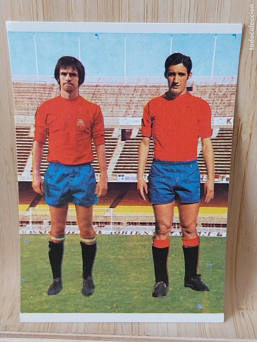 Cromos de F&uacute;tbol: CASTELLANO - ROJO I SELECCION ESPA&Ntilde;A RUIROMER A&Ntilde;O 1975 75 76 CROMO 214 +*+-* SIN PEGAR NUNCA ROMERO