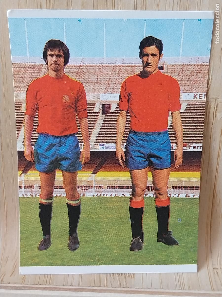 Cromos de F&uacute;tbol: CASTELLANO - ROJO I SELECCION ESPA&Ntilde;A RUIROMER A&Ntilde;O 1975 75 76 CROMO 214 +*-* SIN PEGAR NUNCA ROMERO